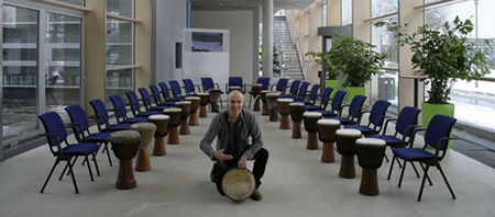 Interaktives Trommeln Drum Circle